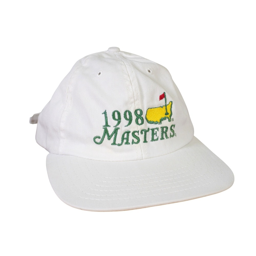 Vintage Masters Hat American Needle White 1998 Tournament Golf Cap Vintage